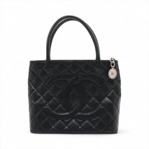Chanel Reissue Caviar Skin Tote Bag Black